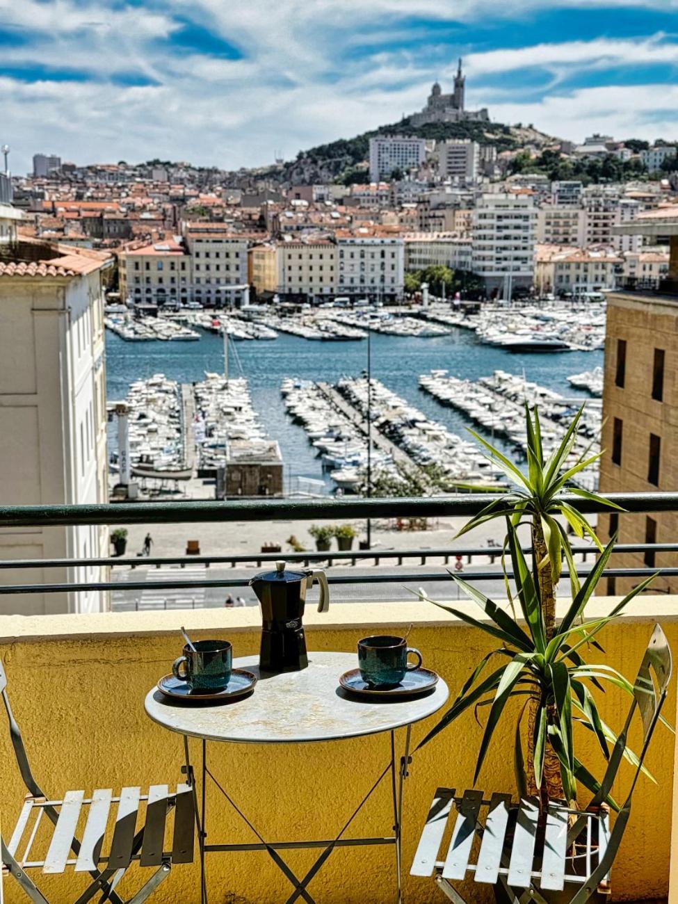 Vue Incroyable & Confort Au Vieux Port 4 Personnes มาร์กเซย ภายนอก รูปภาพ